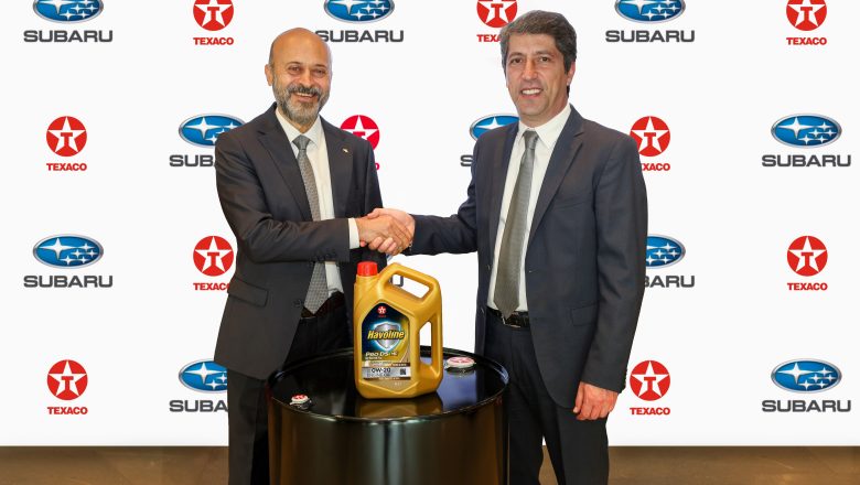 Subaru Türkiye, Texaco marka motor yağlarını kullanacak
