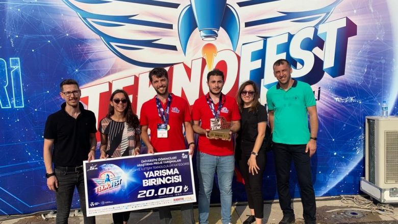  Eskişehir Teknik Üniversitesi öğrencilerine TÜBİTAK’tan birincilik ödülü